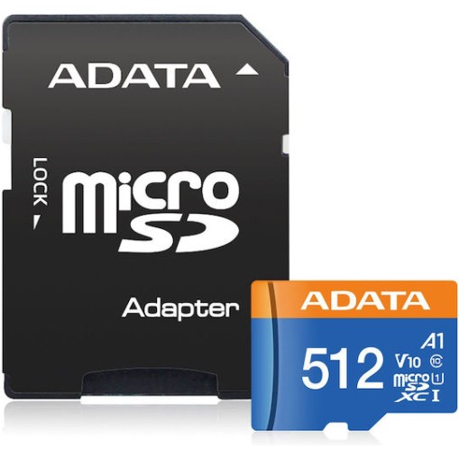 Adata Premier microSDXC 512GB Class 10 U1 V10 A1 UHS-I