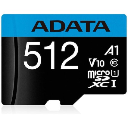 Adata Premier microSDXC 512GB Class 10 U1 V10 A1 UHS-I
