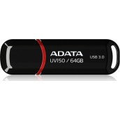 Adata DashDrive UV150 64GB USB 3.0 Stick Μαύρο