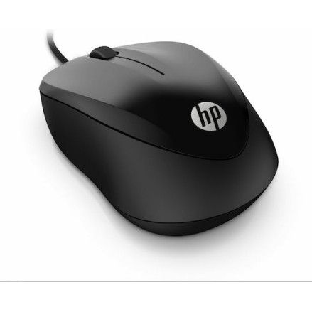 HP 1000 Ενσύρματο Ποντίκι Μαύρο