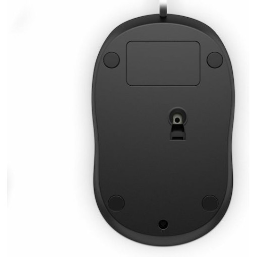 HP 1000 Ενσύρματο Ποντίκι Μαύρο