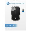 HP 200 Ασύρματο Ποντίκι Μαύρο
