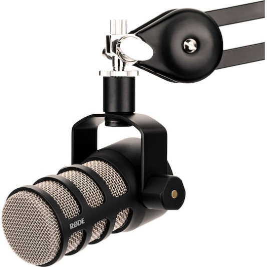 Rode PodMic Δυναμικό Μικρόφωνο XLR Shock Mounted για Φωνητικά
