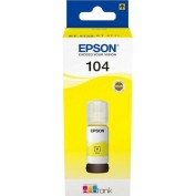 Epson 104 Γνήσιο Μελάνι Εκτυπωτή InkJet Μαύρο (C13T00P140)