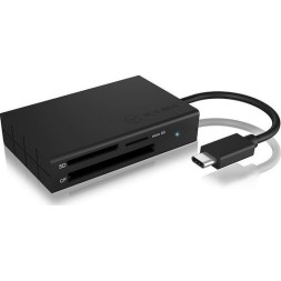 Icy Box Card Reader USB 3.0 για SD/microSD/CompactFlash