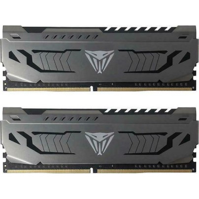 Patriot Viper Steel DDR4 16GB RAM με 2x8GB Modules και Ταχύτητα 3200 για Desktop