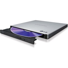Hitachi-LG Data Storage Εξωτερικός Οδηγός Εγγραφής/Ανάγνωσης CD/DVD για Desktop / Laptop Ασημί
