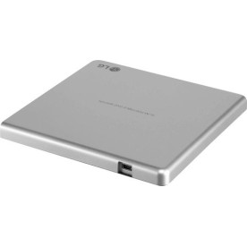 Hitachi-LG Data Storage Εξωτερικός Οδηγός Εγγραφής/Ανάγνωσης CD/DVD για Desktop / Laptop Ασημί