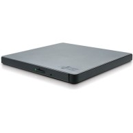 Hitachi-LG Data Storage Εξωτερικός Οδηγός Εγγραφής/Ανάγνωσης CD/DVD για Desktop / Laptop Ασημί