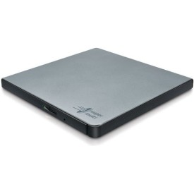Hitachi-LG Data Storage Εξωτερικός Οδηγός Εγγραφής/Ανάγνωσης CD/DVD για Desktop / Laptop Ασημί