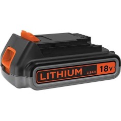 Black & Decker Μπαταρία Εργαλείου Λιθίου 18V με Χωρητικότητα 2.5Ah