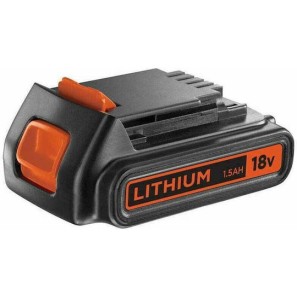 Black & Decker Μπαταρία Εργαλείου Λιθίου 18V με Χωρητικότητα 2.5Ah