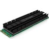 Icy Box Heat Sink for M.2 2280 SSD Ψύξη Μ.2 SSD Μαύρο