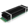 Icy Box Heat Sink for M.2 2280 SSD Ψύξη Μ.2 SSD Μαύρο