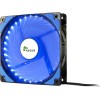 Inter-Tech L-12025 Case Fan με Μπλε Φωτισμό και Σύνδεση 3-Pin / 4-Pin Molex Μπλε