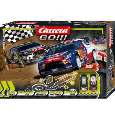 Carrera Go Superrally Πίστα για 8+ Ετών