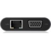 Icy Box USB-C Docking Station με HDMI 4K PD Ethernet και σύνδεση 2 Οθονών Γκρι (IB-DK4040-CPD)