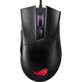 Asus ROG Gladius II Core RGB Gaming Ποντίκι 6200 DPI Μαύρο