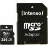 Intenso Premium microSDXC 256GB Class 10 U1 UHS-I με αντάπτορα