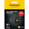 Intenso Premium microSDXC 256GB Class 10 U1 UHS-I με αντάπτορα
