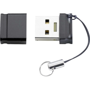 Intenso Slim Line 128GB USB 3.0 Stick Μαύρο
