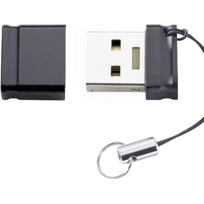Intenso Slim Line 128GB USB 3.0 Stick Μαύρο
