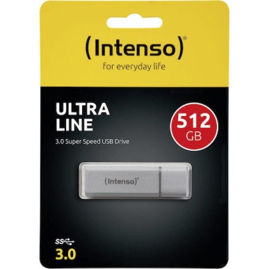 Intenso Ultra Line 512GB USB 2.0 Stick Γκρι