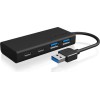 Icy Box USB 3.0 Hub 4 Θυρών με σύνδεση USB-A