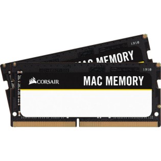 Corsair Mac Memory DDR4 32GB RAM με 2x16GB Modules και Ταχύτητα 2666 για Laptop