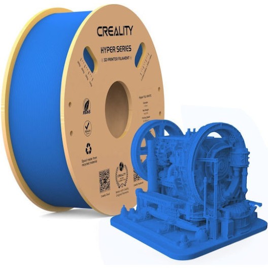 Creality3D Hyper HS-PLA 3D Printer Filament 1.75mm Μπλε 1kg (Spool)