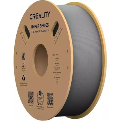 Creality3D Hyper HS-PLA 3D Printer Filament 1.75mm Γκρι 1kg (Spool)