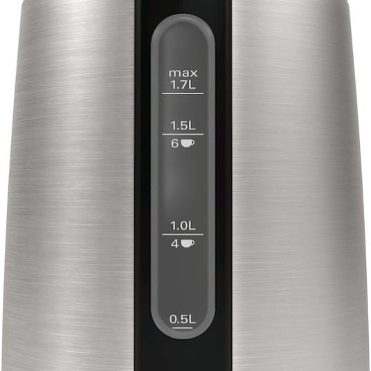 Bosch Designline Βραστήρας 1.7lt 2400W Ασημί
