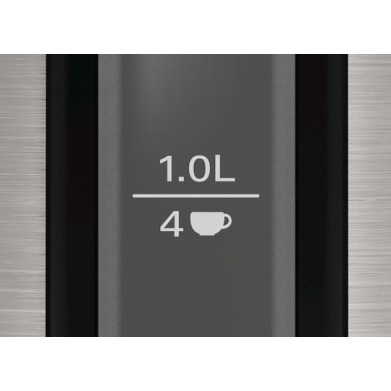 Bosch Designline Βραστήρας 1.7lt 2400W Ασημί