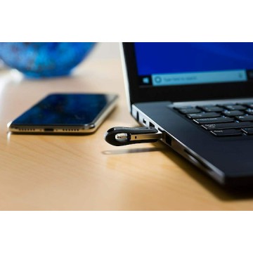 Sandisk iXpand 128GB USB 3.1 Stick με σύνδεση Lightning & USB-A Μαύρο