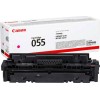 Canon 055 Γνήσιο Toner Laser Εκτυπωτή Ματζέντα High Yield 2100 Σελίδων 3014C002
