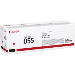 Canon 055 Γνήσιο Toner Laser Εκτυπωτή Ματζέντα High Yield 2100 Σελίδων 3014C002