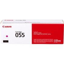 Canon 055 Γνήσιο Toner Laser Εκτυπωτή Ματζέντα High Yield 2100 Σελίδων 3014C002