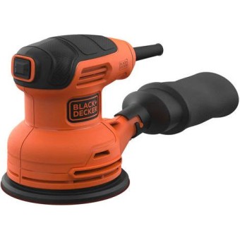Black & Decker Έκκεντρο Τριβείο 125mm Ρεύματος 230W με Σύστημα Αναρρόφησης