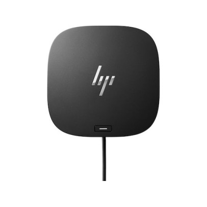 HP G5 USB-C Docking Station με HDMI/DisplayPort 4K PD Ethernet και συνδεση 2 Οθονών Μαύρο 5TW10AA