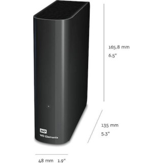 Western Digital Elements Desktop USB 3.0 Εξωτερικός HDD 10TB 3.5