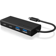 Icy Box Hub 4 Θυρών USB 3.0 με σύνδεση USB-C