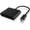 Icy Box Card Reader USB 3.0 Type-C για SD/microSD