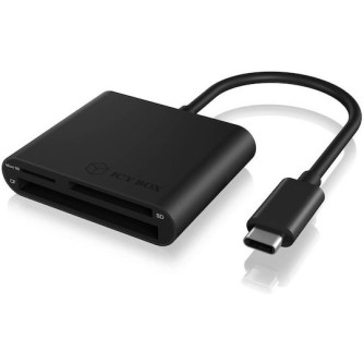 Icy Box Card Reader USB 3.0 Type-C για SD/microSD