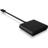 Icy Box Card Reader USB 3.0 Type-C για SD/microSD
