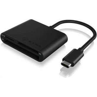 Icy Box Card Reader USB 3.0 Type-C για SD/microSD