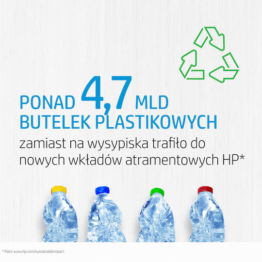 HP 912XL Γνήσιο Μελάνι Εκτυπωτή InkJet Κυανό (3YL81AE)