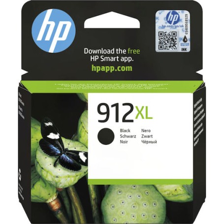 HP 912XL Γνήσιο Μελάνι Εκτυπωτή InkJet Μαύρο (3YL84AE)