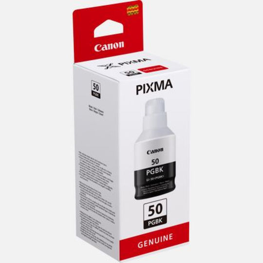 Canon GI-50 Γνήσιο Μελάνι Εκτυπωτή InkJet Μαύρο (3386C001)