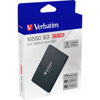 Verbatim Vi550 S3 SSD 1TB 2.5'' SATA III
