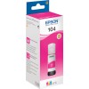 Epson 104 Γνήσιο Μελάνι Εκτυπωτή InkJet Ματζέντα (C13T00P340)